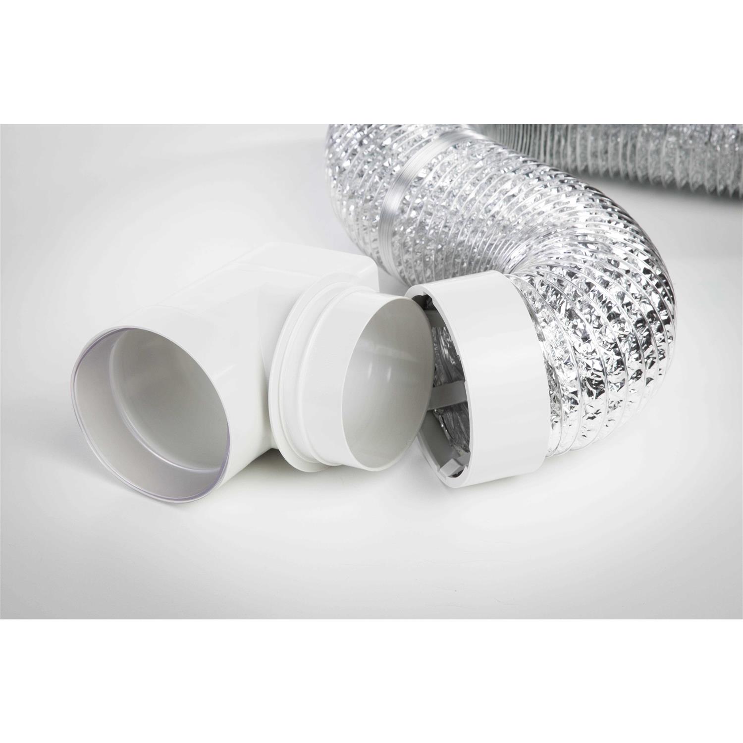 ZIGGURAT PRODUCTS Cinch Tight 90 Laundry Dryer Duct Connection Kit - Cheap Fitting