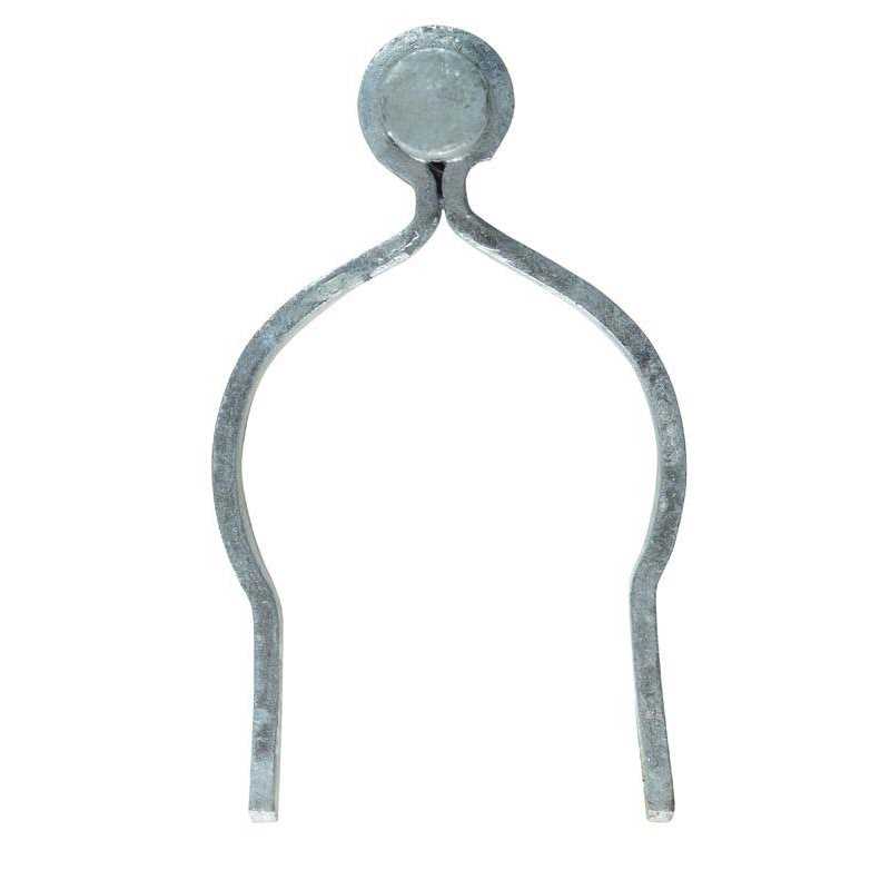 Midwest Air Technologies Galvanized Chain Link Gate Post Hinge - Cheap Fitting