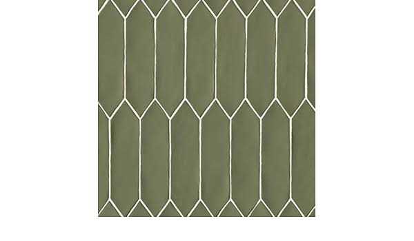 Bedrosians Reine Matte Picket Ceramic Tile 3 x 12 - Cheap Fitting