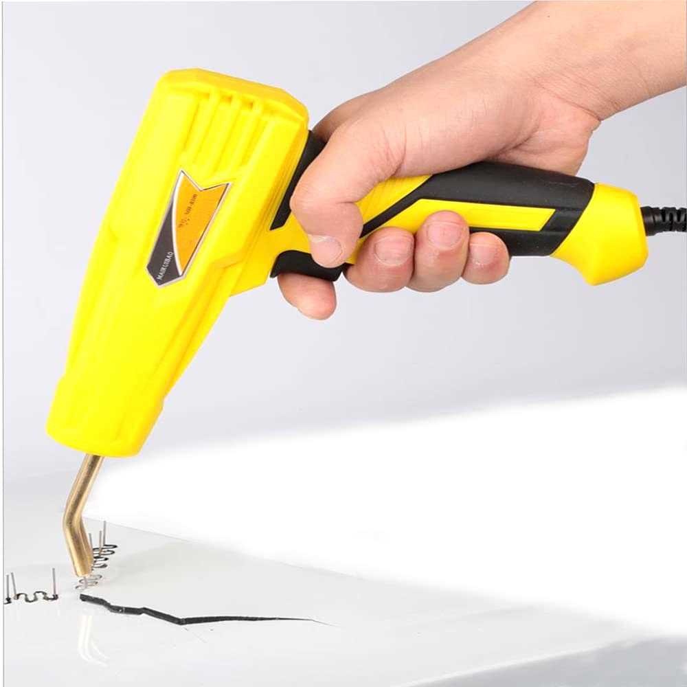 Sawvolker 1000PCS Welding Rods Hot Staples Plastic Repair Machine Welding Hot Stapler for Repair Car Bumpers Machine Dashboards Lamp Holders Daily Plastics - Cheap Fitting