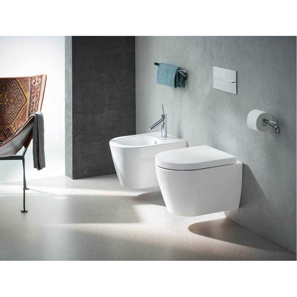 Duravit Me by Starck 2530090092 Compact Wall Mounted Rimless Toilet - Cheap Fitting