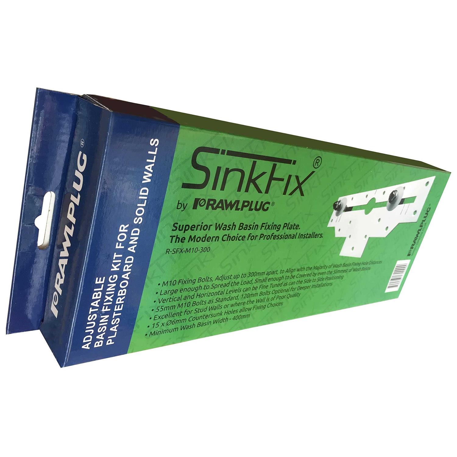 Rawlplug Sinkfix Premium Basin Fixing Kit - Cheap Fitting