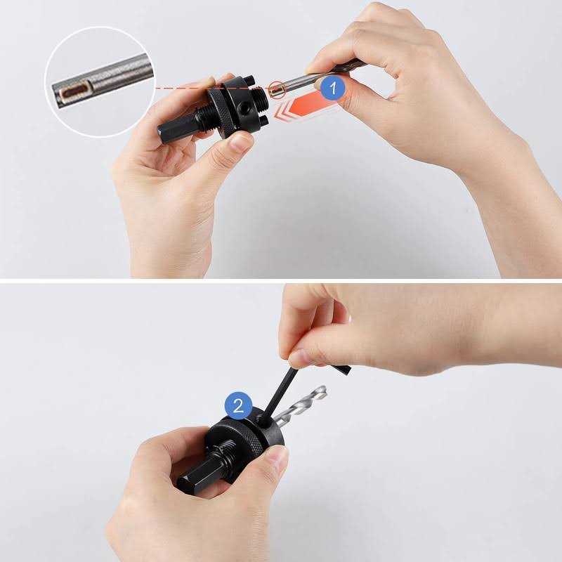 CPROSP 6 inch/152mm Hole Saw Heavy Duty Bi-Metal HSS Hole Saw for Cornhole Boards - Cheap Fitting