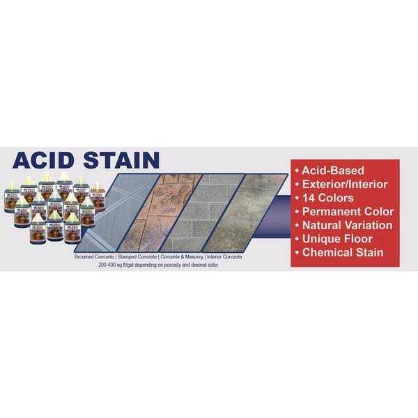 Eagle 1 gal Acid Interior/Exterior Stain - Cheap Fitting