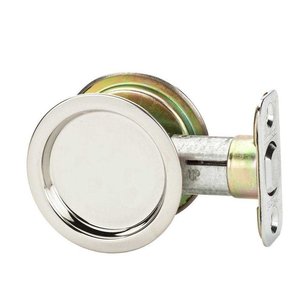 Kwikset Passage Round Pocket Door Lock - Cheap Fitting