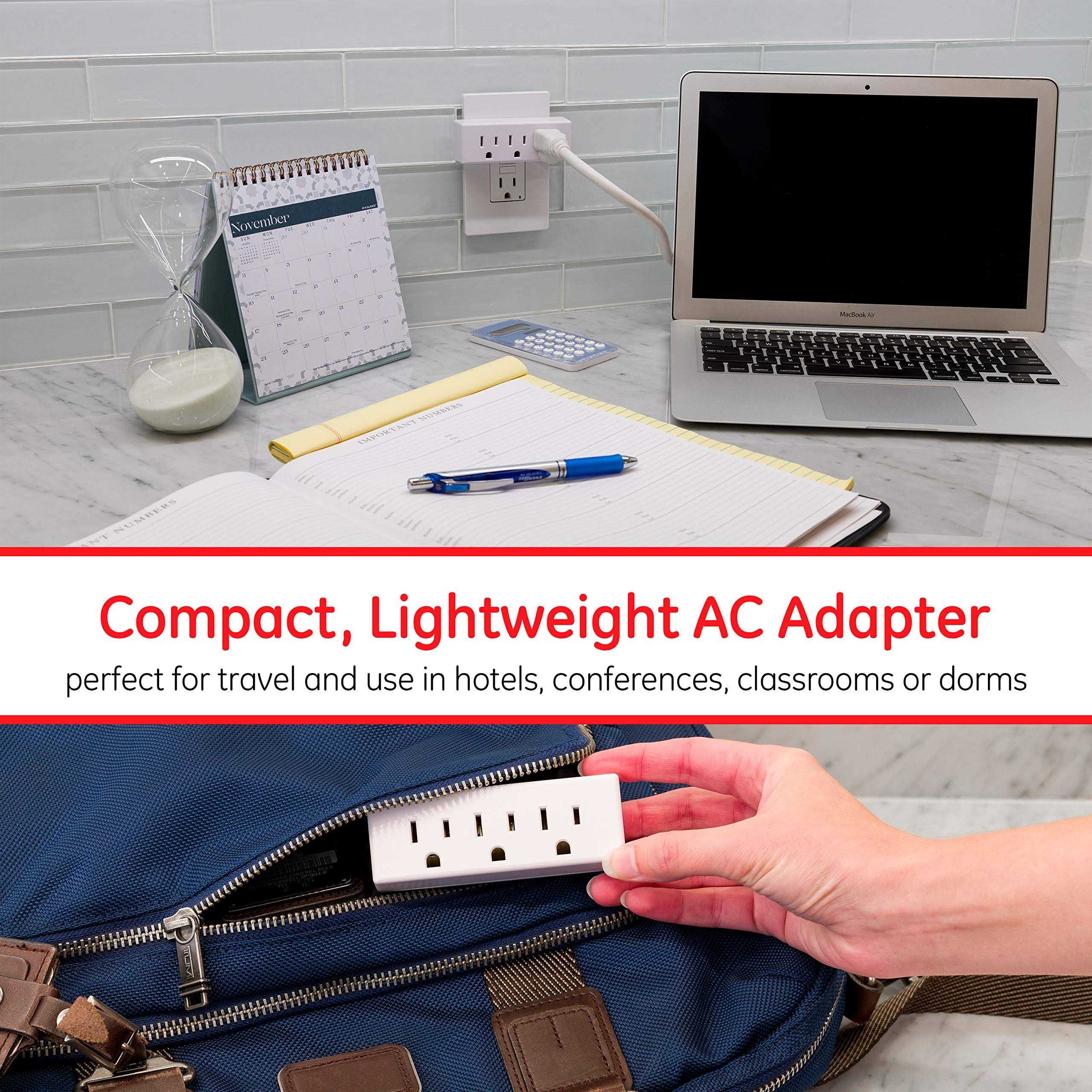 GE 3-Outlet Grounded Tap - Cheap Fitting