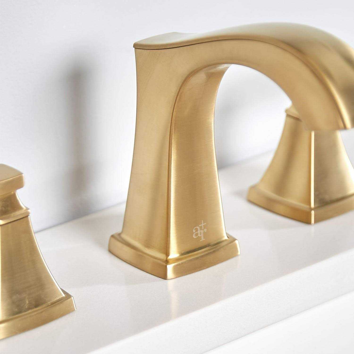 allen + roth Chesler 2-handle Widespread WaterSense Bathroom Sink Faucet with Drain 67124W-614408 - Cheap Fitting