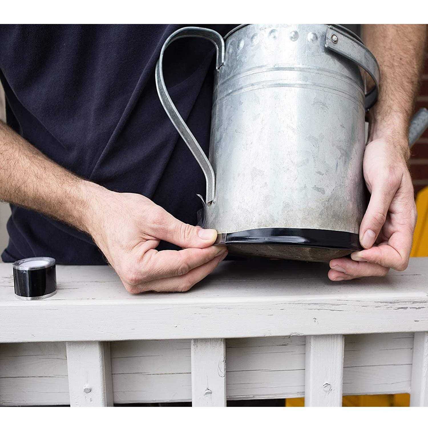 Tape Black Self-Fusing Silicone Tape, Heavy Duty and Leak Proof Rubber Hose Tape - Cheap Fitting