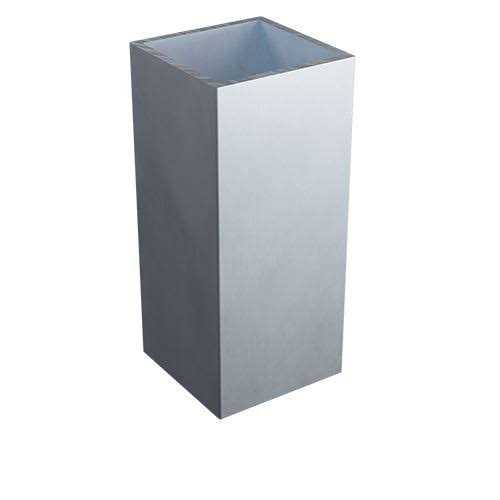 Brown Wood Products 4 1/2H Square Metal Sleeve for Square Legs - Cheap Fitting