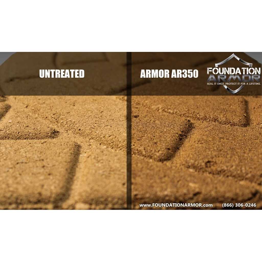 Foundation Armor Armor AR350 Wet Look Concrete Sealer and Paver Sealer - Cheap Fitting