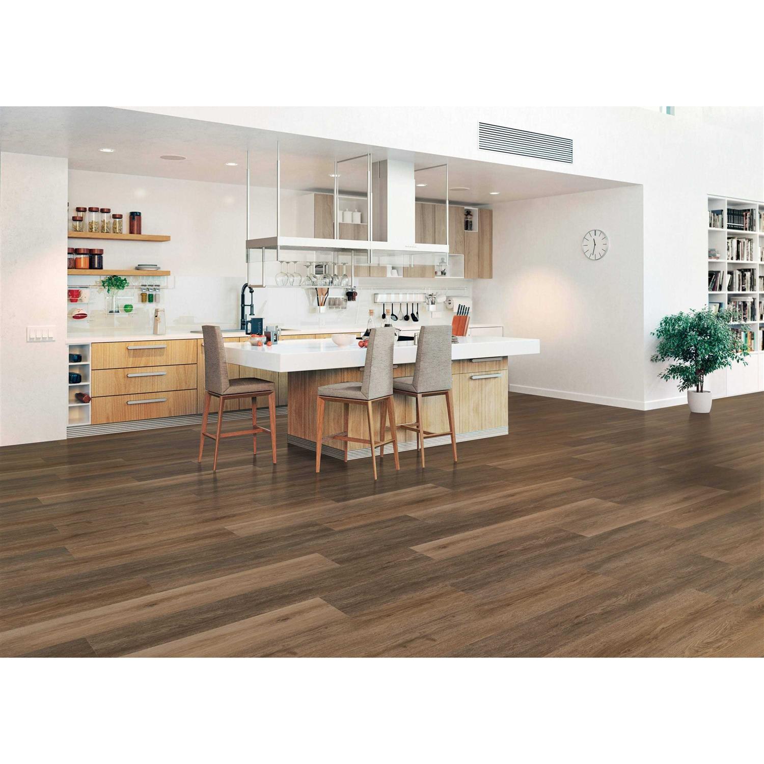 Style Selections Waterproof Interlocking Luxury Vinyl Plank Flooring 813SLK - Cheap Fitting