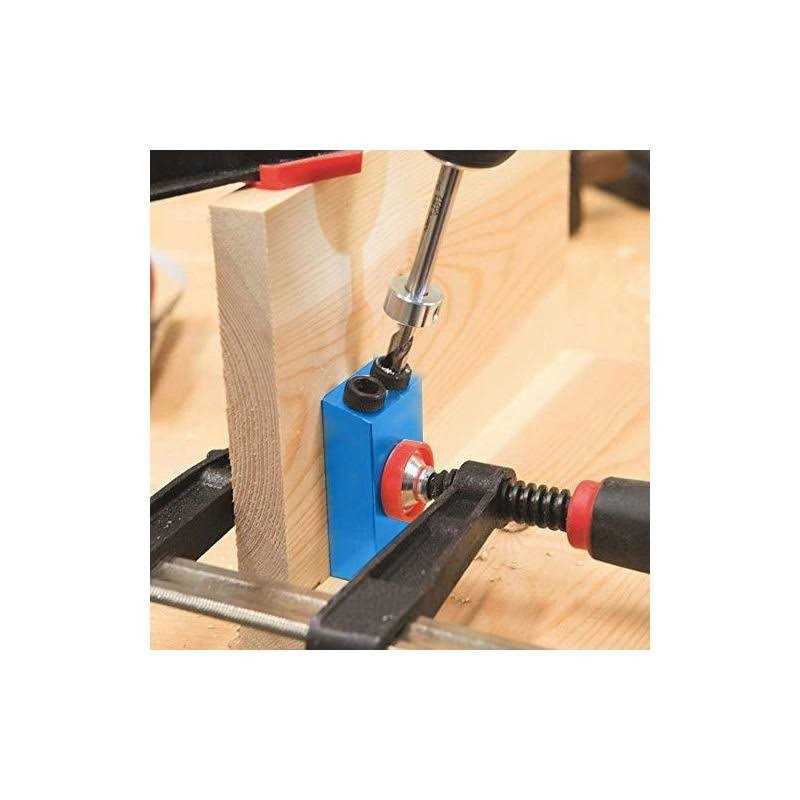 Wood Woodwork Guides Joint Angle Tool Carpentry Locator 14Pcs Pocket Hole Jig 15Degree Woodworking Inclined Hole Fixture 6/8/10mm Drill Bits Dowel - Cheap Fitting