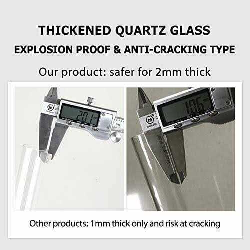 Orlushy Submersible Aquarium Heater Adjustable Fish Tahk Heater with 2 Suction Cups Free Thermometer Suitable for Marine Saltwater and - Cheap Fitting