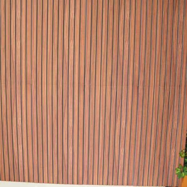 Dundee Deco Brown Faux Wood Styrofoam 3D Decorative Wall - Cheap Fitting