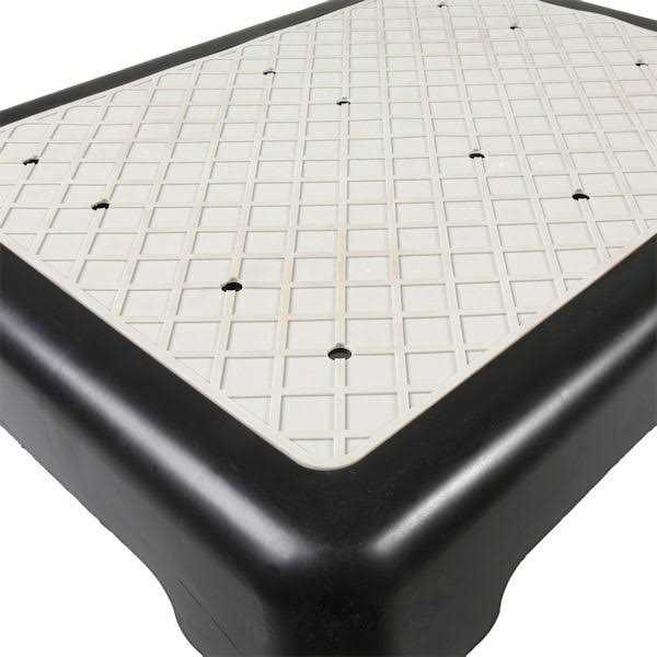 Support Plus Riser Step Stool 3 1/2H Safety Half Step Platform - Cheap Fitting