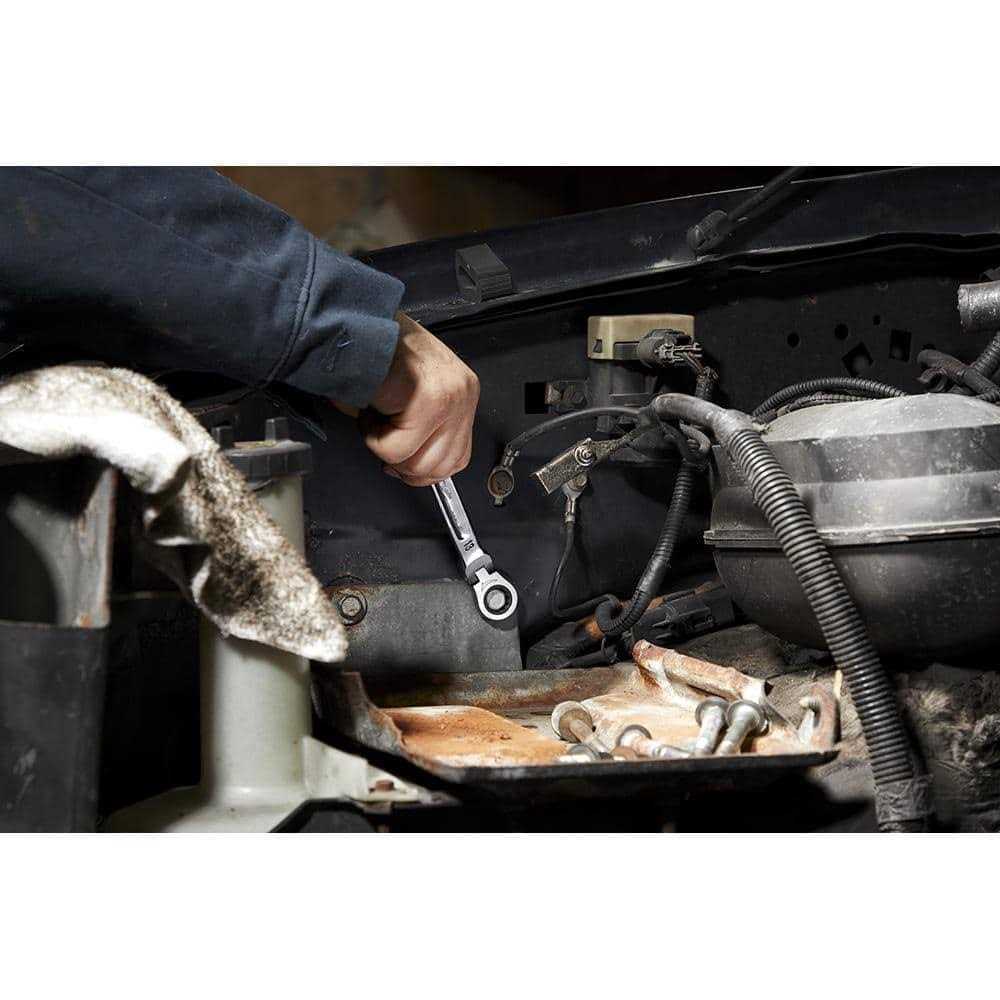 Milwaukee 48-22-9429 Flex Head Ratcheting SAE Combination Wrench Set - Cheap Fitting