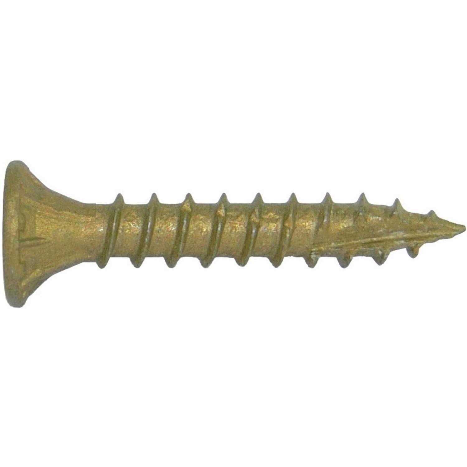 Jake Sales #8 x 1 Bronze Star Exterior Coated Wood Screw Torx/Star Drive Head - Cheap Fitting