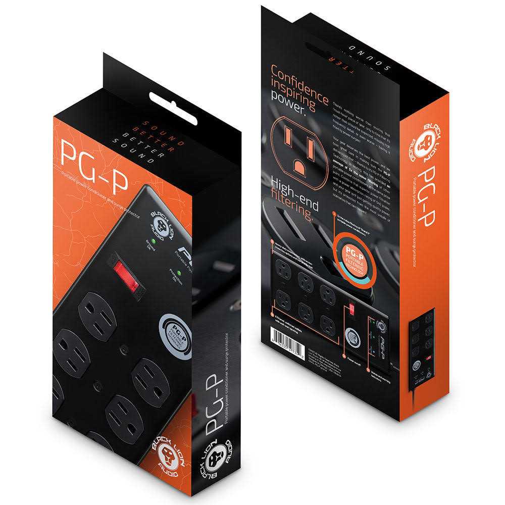 Black Lion Audio PG-P Portable Power Conditioner - Cheap Fitting