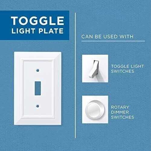 Franklin Brass Classic Architecture Single Switch Wall Plate - Cheap Fitting