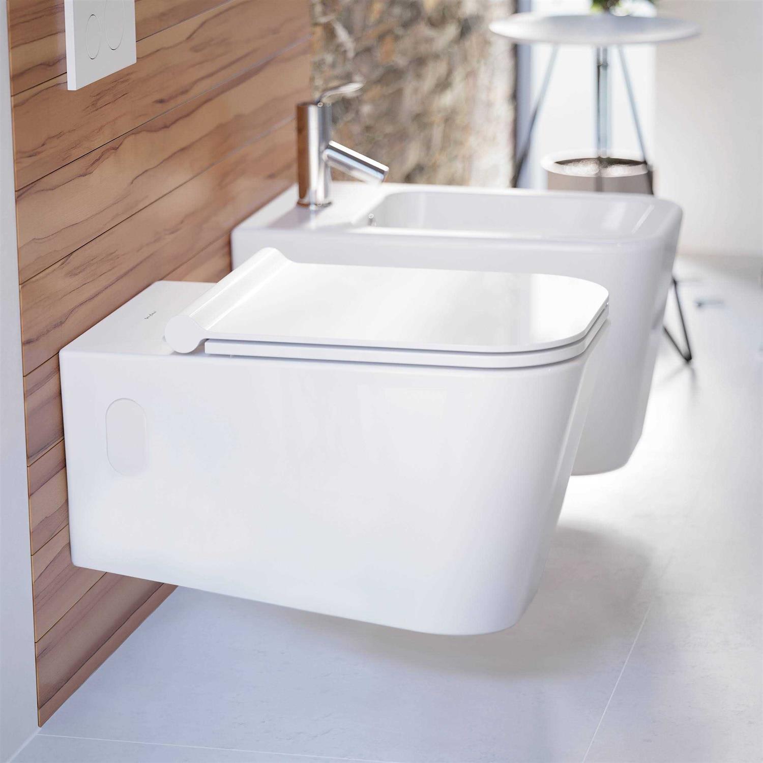 Swiss Madison Concorde Wall-Hung Square Toilet Bowl - Cheap Fitting