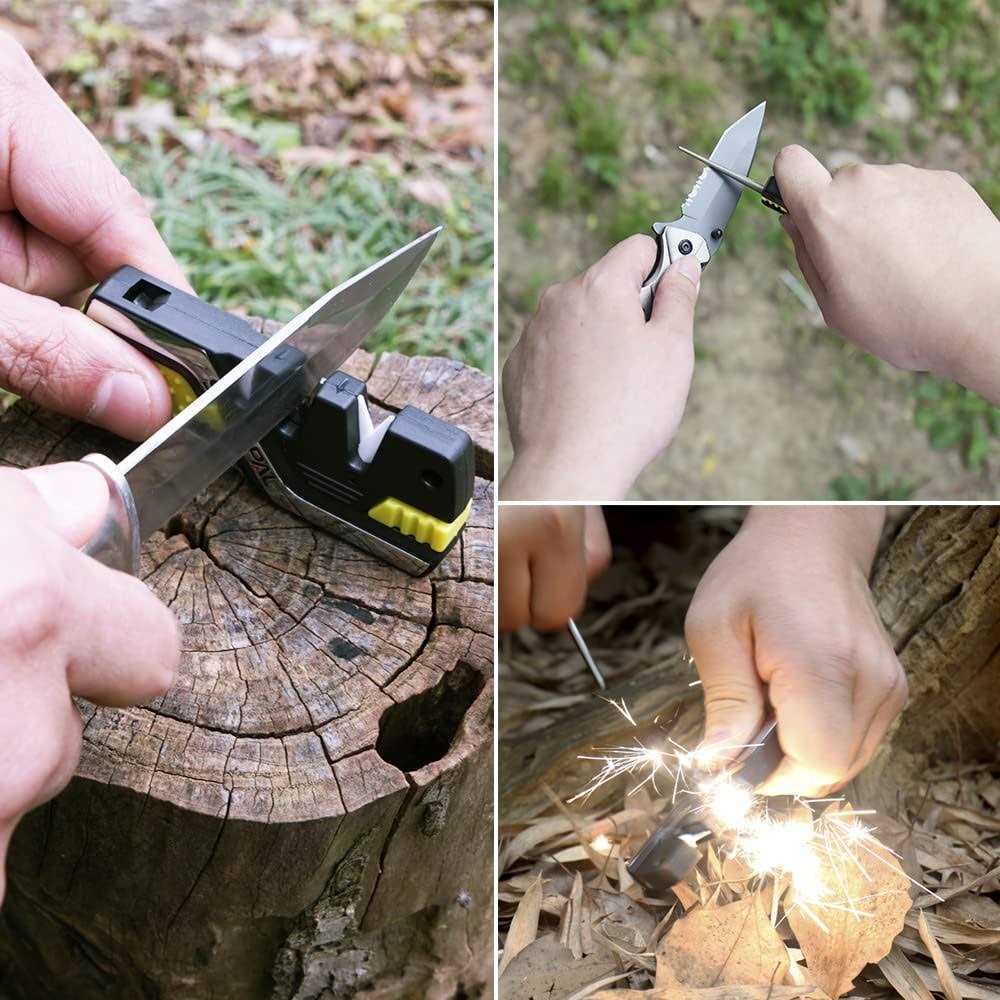 Sharpal 6-in-1 Knife Sharpener & Survival Tool - Cheap Fitting