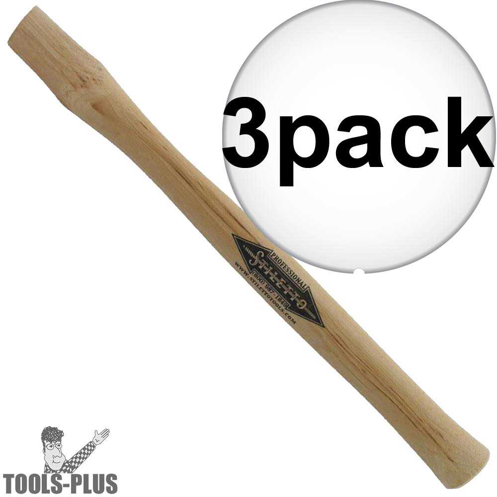 Stiletto STLHDL-S Straight Hickory Replacement Handle - Cheap Fitting