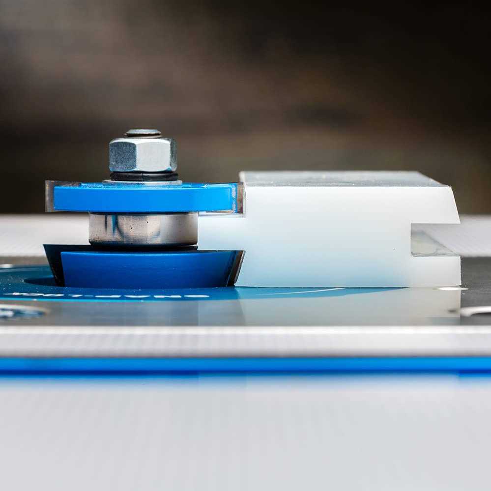 Rockler Router Bit Set-Up Jig for 40431 Shaker Stile and Rail Router Bits - Cheap Fitting