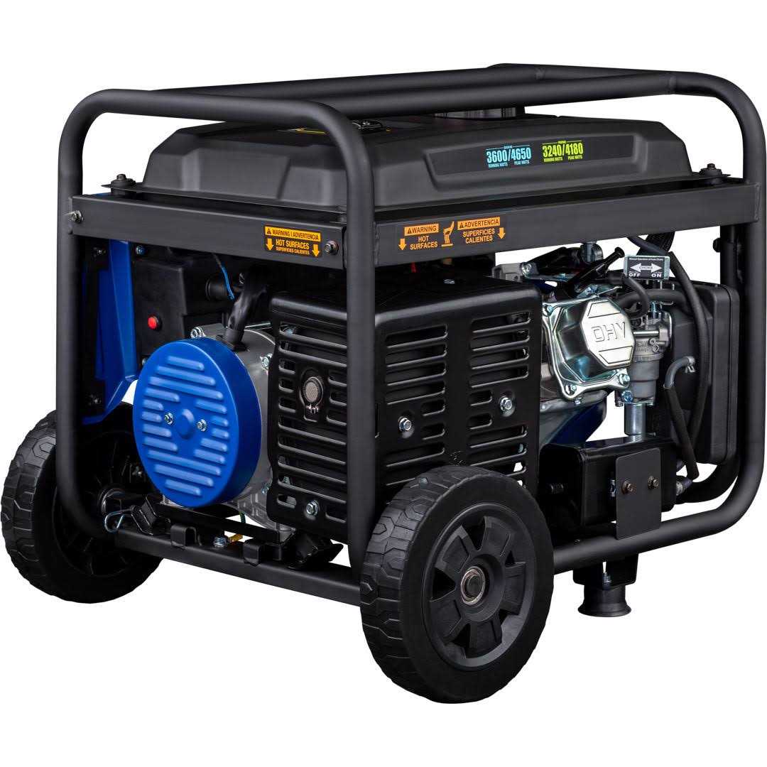 Westinghouse 4650 Watt Dual Fuel Portable Generator Remote Electric Start WGEN3600DFC - Cheap Fitting