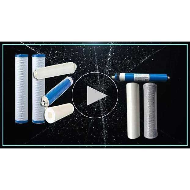 Reverse Osmosis Deionization 10 Replacement Filter Kit - Cheap Fitting