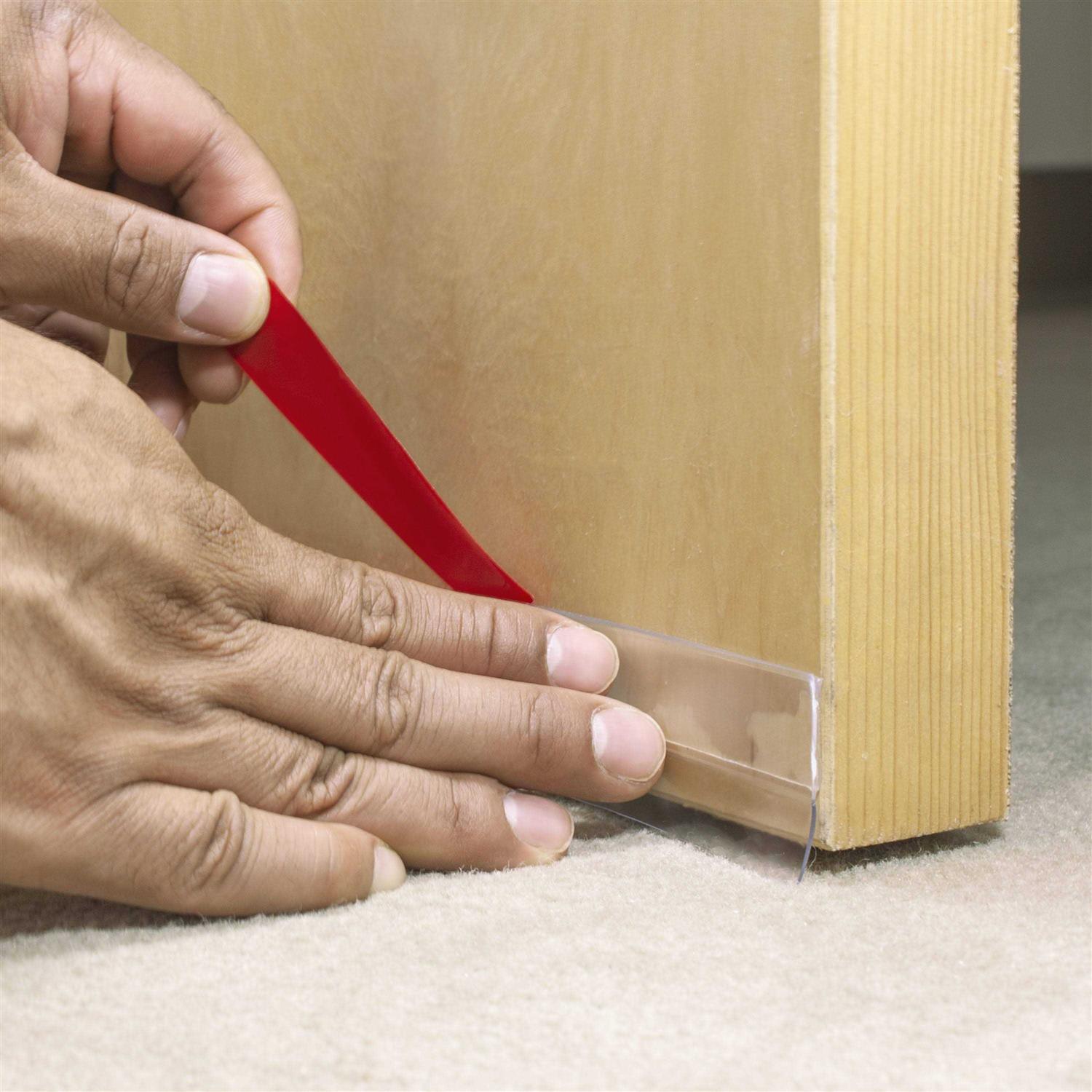 Frost King Vinyl Door Sweep - Cheap Fitting