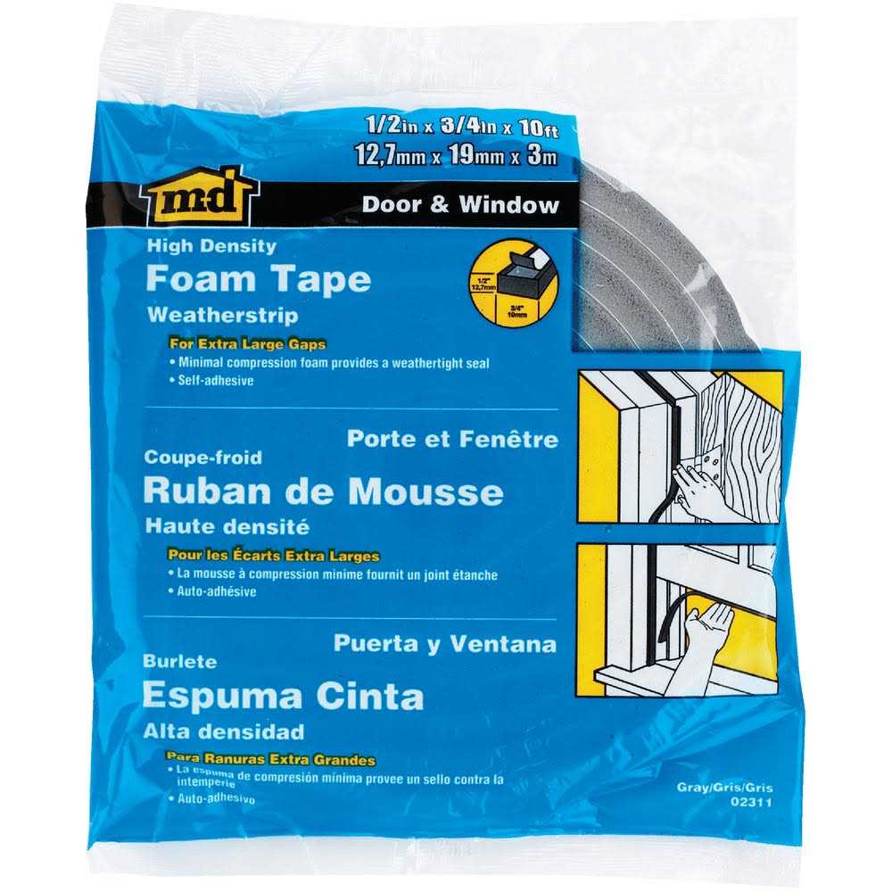 M-D Building Products Foam Tape 02055 - Cheap Fitting
