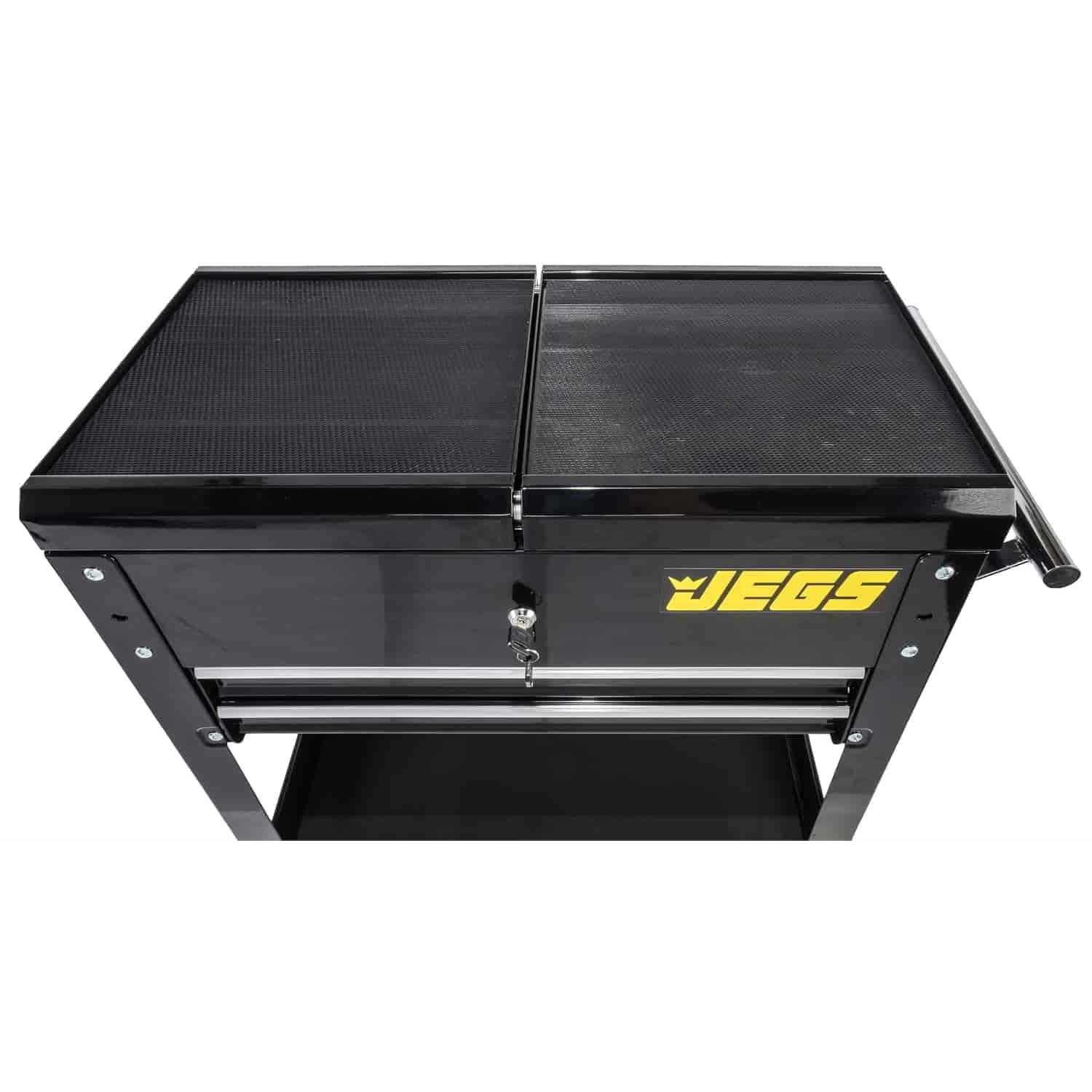 Jegs 81438 2-Drawer Heavy-Duty Tool Box Cart - Cheap Fitting