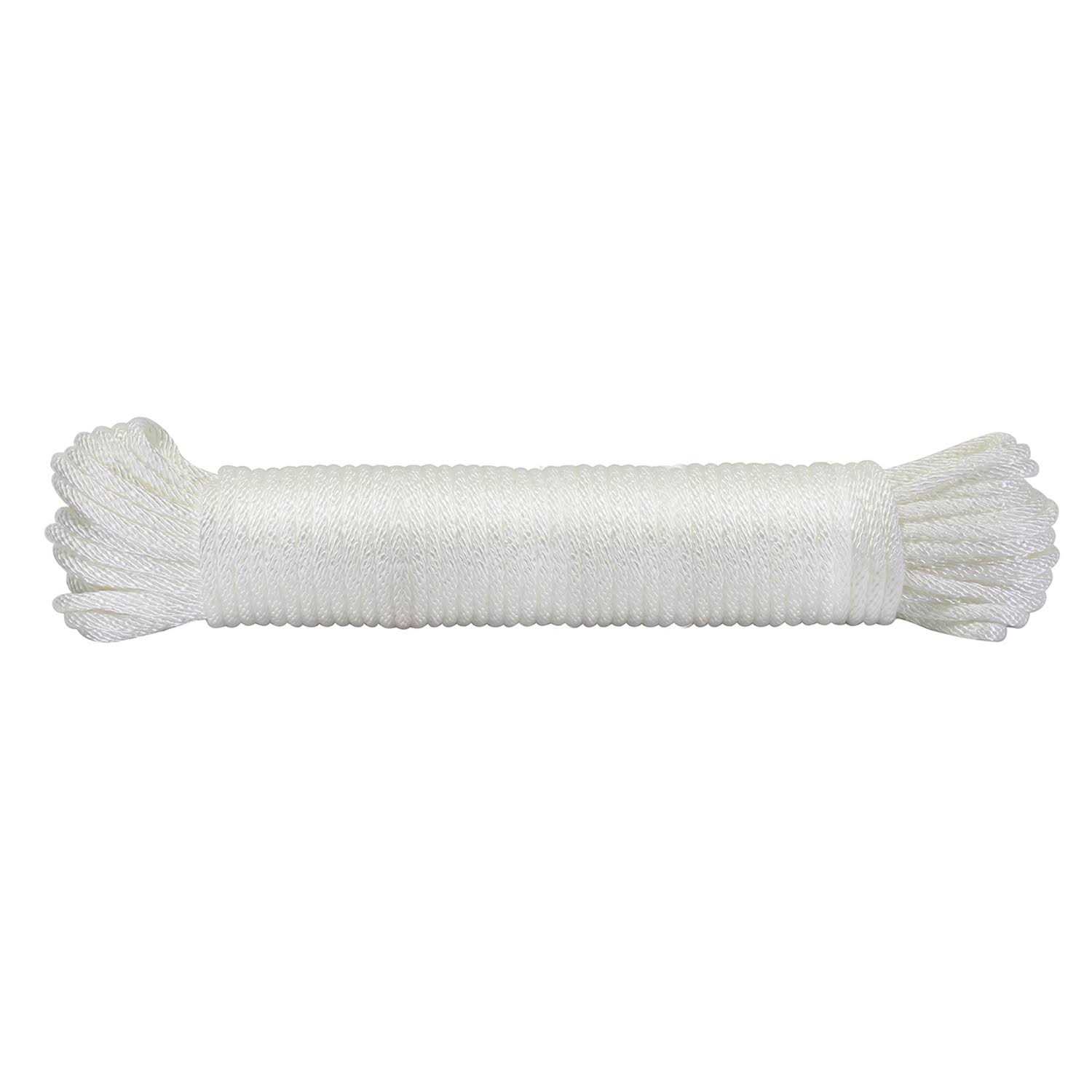 Ace White Solid Braided Nylon Rope - Cheap Fitting