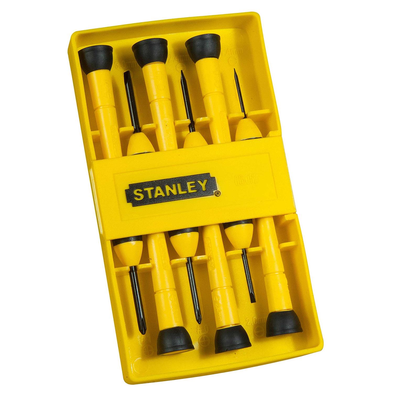 Stanley 66-052 6 Piece Precision Screwdriver Set - Cheap Fitting
