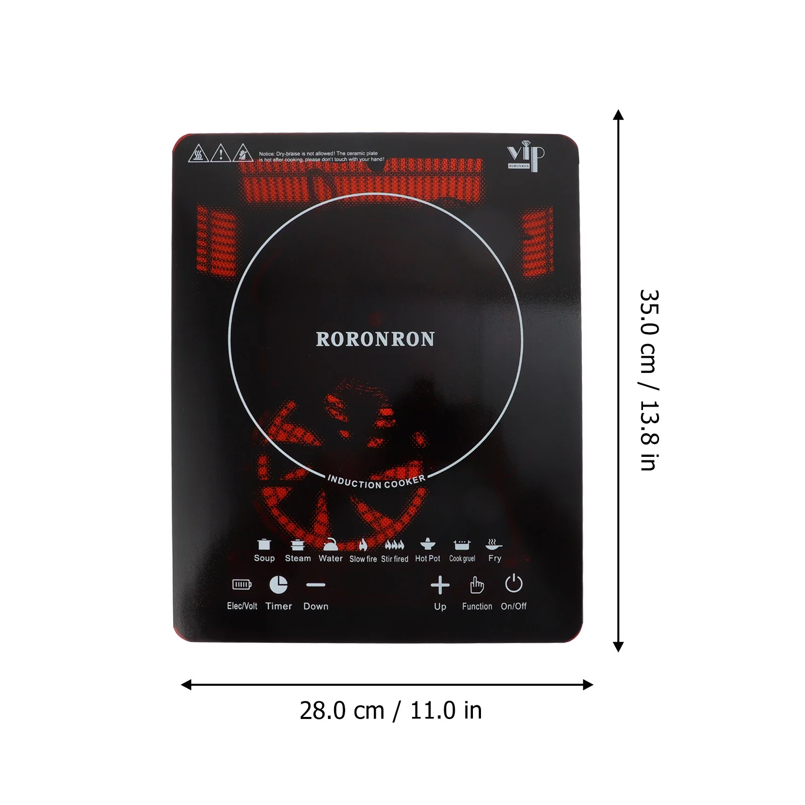 1000W Portable Induction Cooktop Countertop Burner - Cheap Fitting