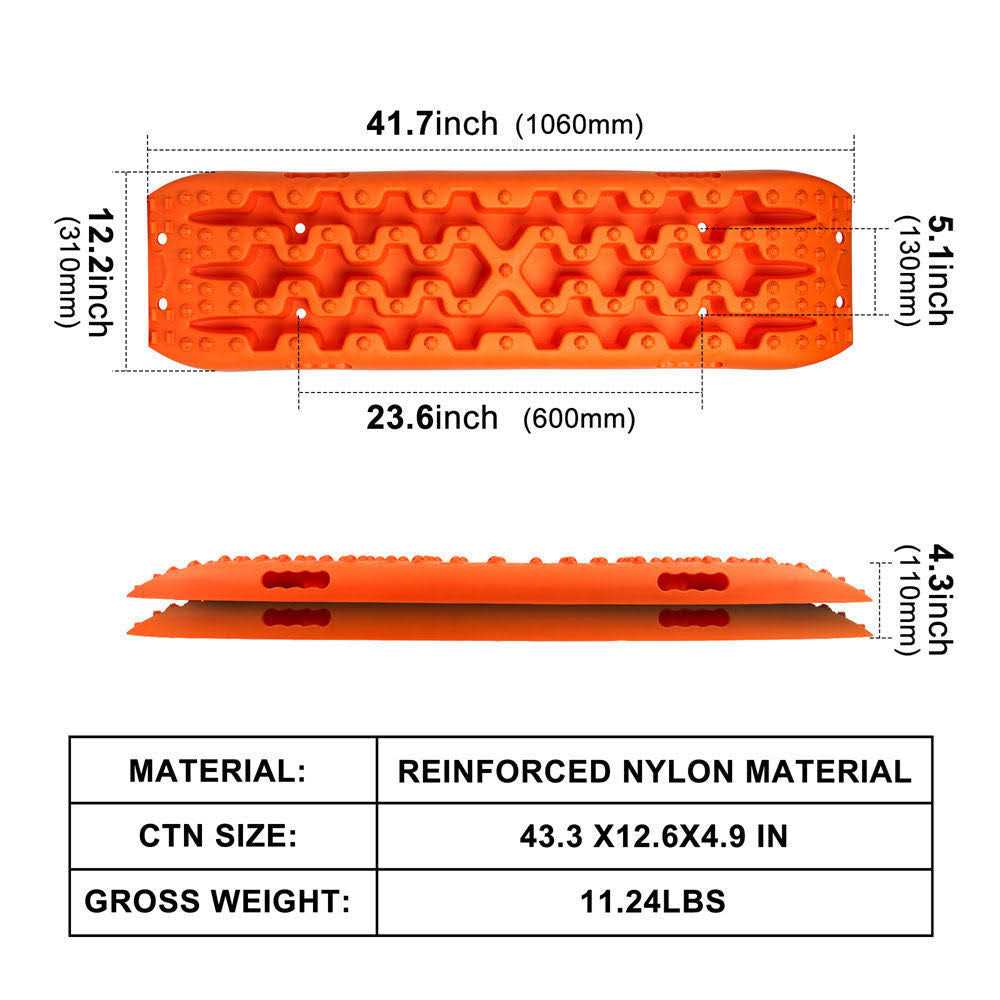 X-BULL Traction boards Sand Tracks Snow Tire Ladder Gen3.0 - Cheap Fitting