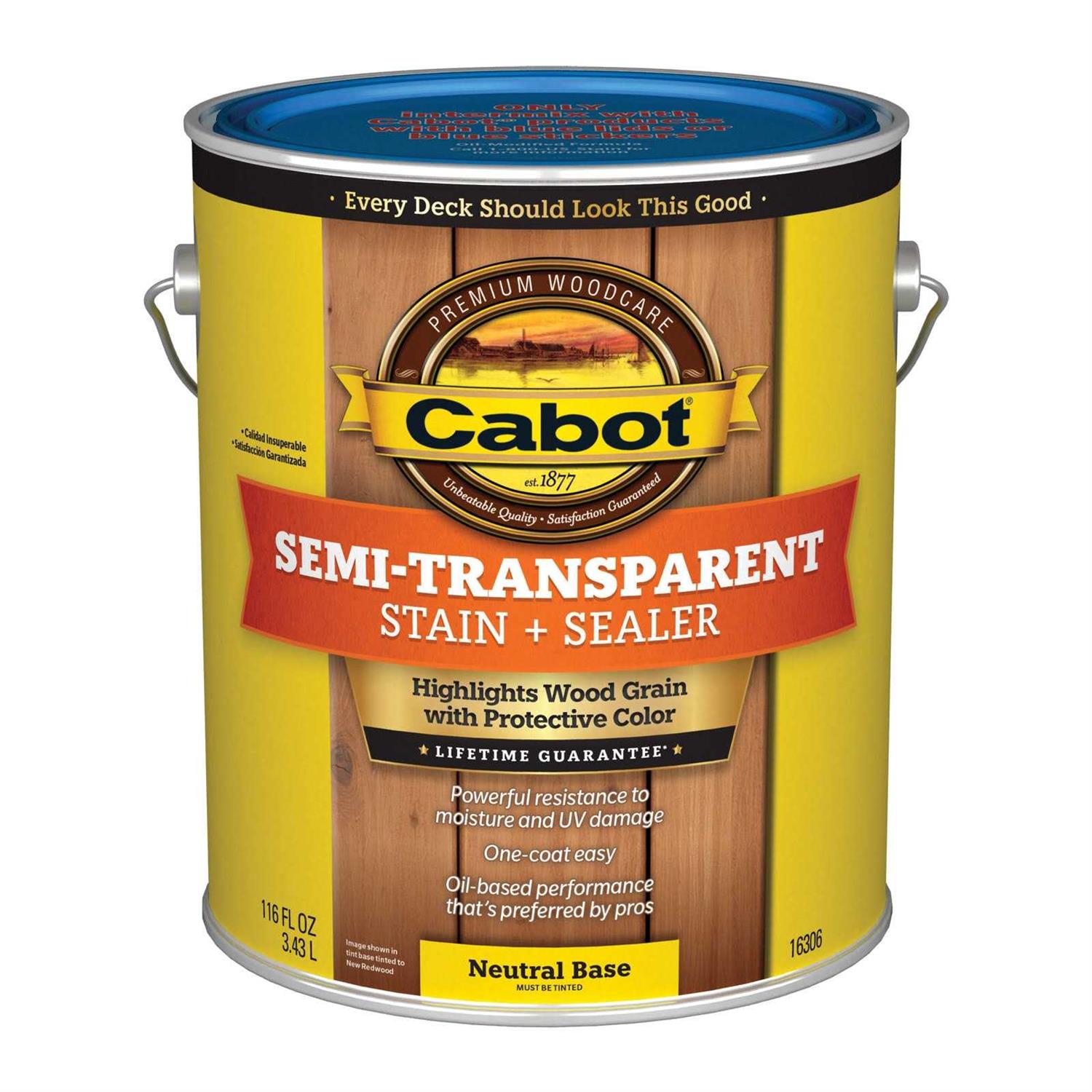 Cabot Deck Stain - Cheap Fitting
