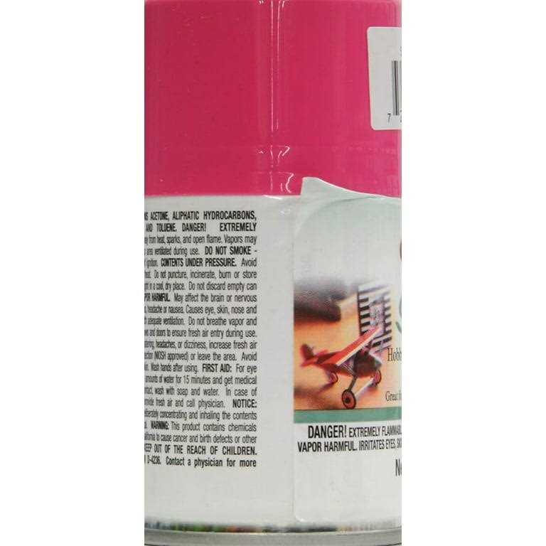 Hot Pink Krylon Short Cuts Spray Paint - Cheap Fitting