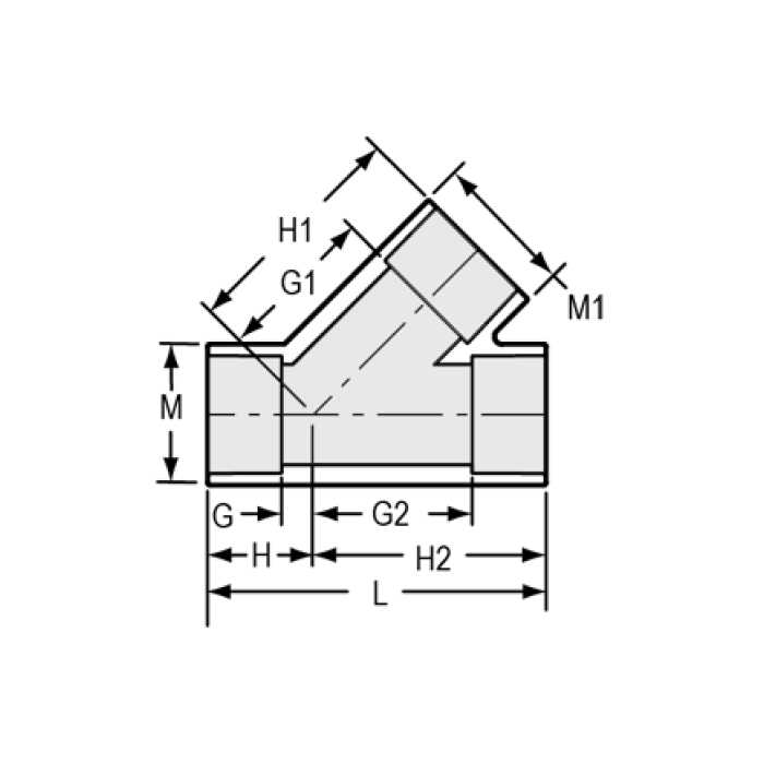 Spears 475-007 3/4 PVC Wye Socket SCH40 235PSI - Cheap Fitting