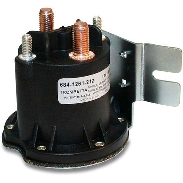 Trombetta 634-1261-212 12 Volt Solenoid PowerSeal DC Contactor - Cheap Fitting