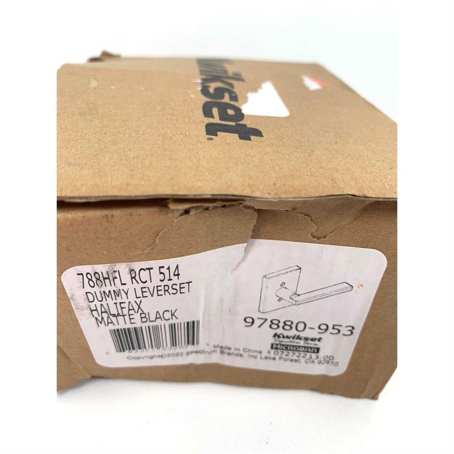 Kwikset Halifax Dummy Door Lever Handle 788HFLRCT - Cheap Fitting