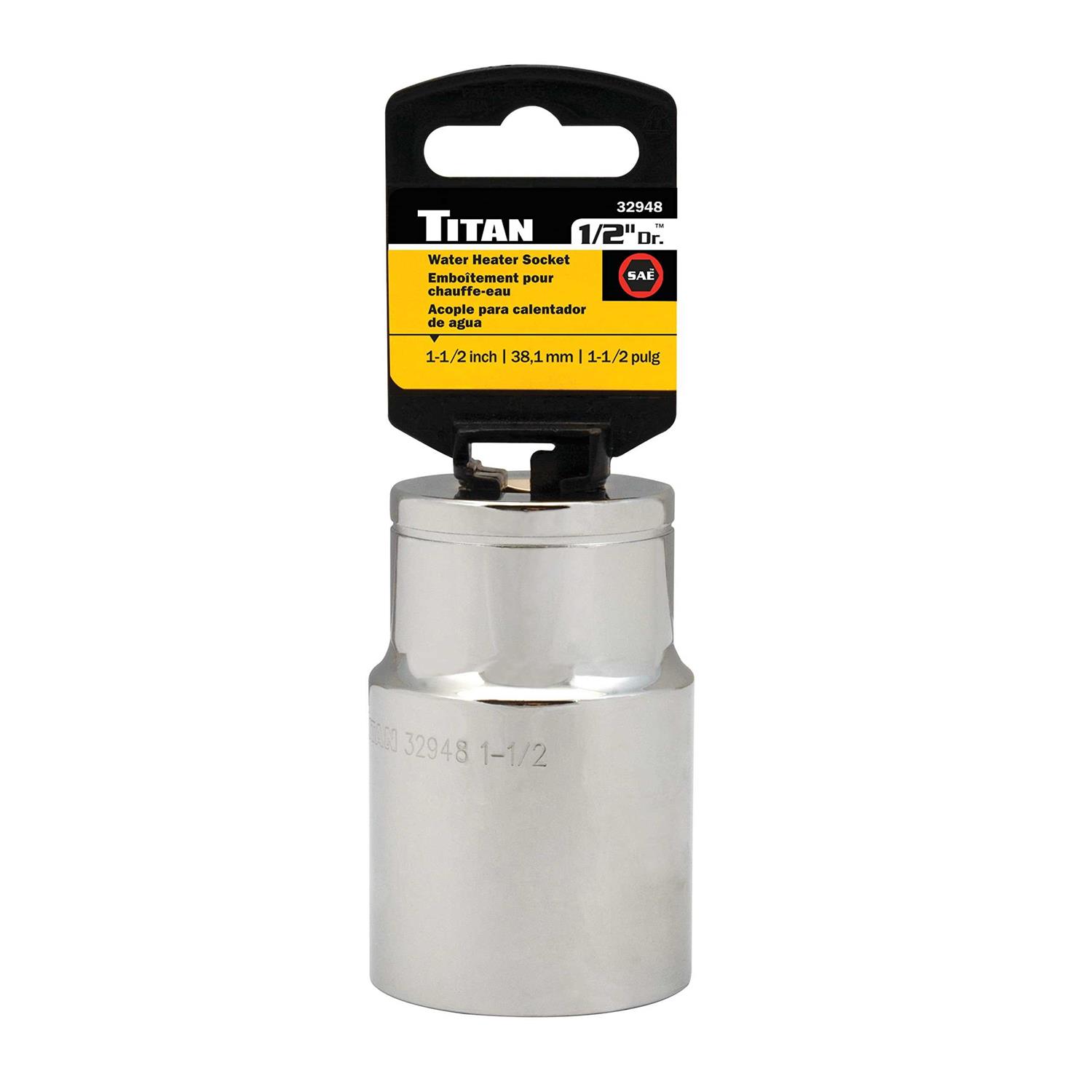 Titan 32948 1/2 Dr Water Heater Socket - Cheap Fitting