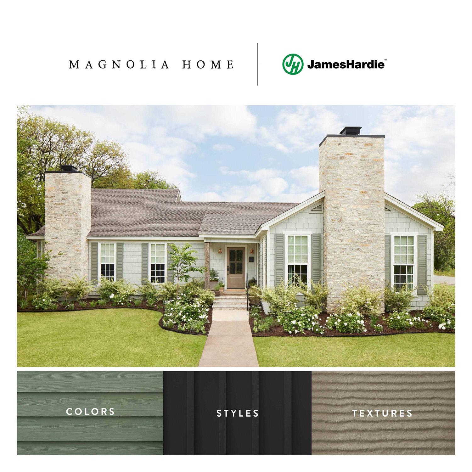 James Hardie Magnolia Home Collection Sample Fiber Cement Sample 6.25-in x 4-in - Cheap Fitting