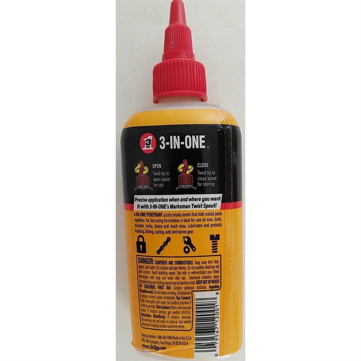 3-IN-ONE 120015 Penetrant Drip Oil 4 oz - Cheap Fitting