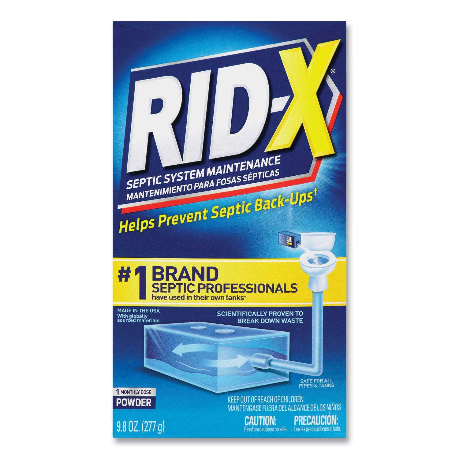 Rid-X Septic System Treatment Powder - Cheap Fitting