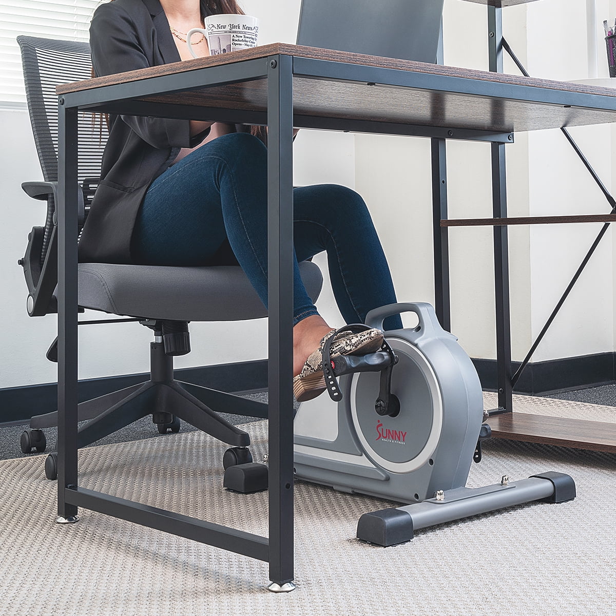 Sunny Health & Fitness Magnetic Mini Exercise Pedal Cycle - SF-B020026 - Cheap Fitting