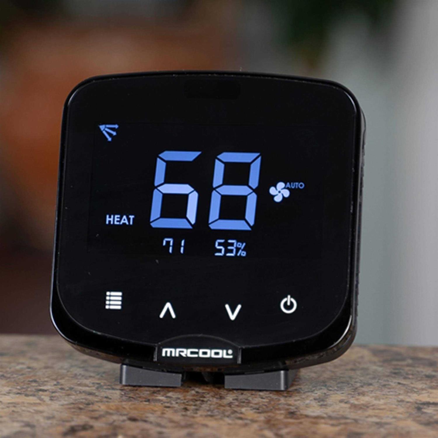 MRCOOL Mini-Stat Thermostat Black - Cheap Fitting