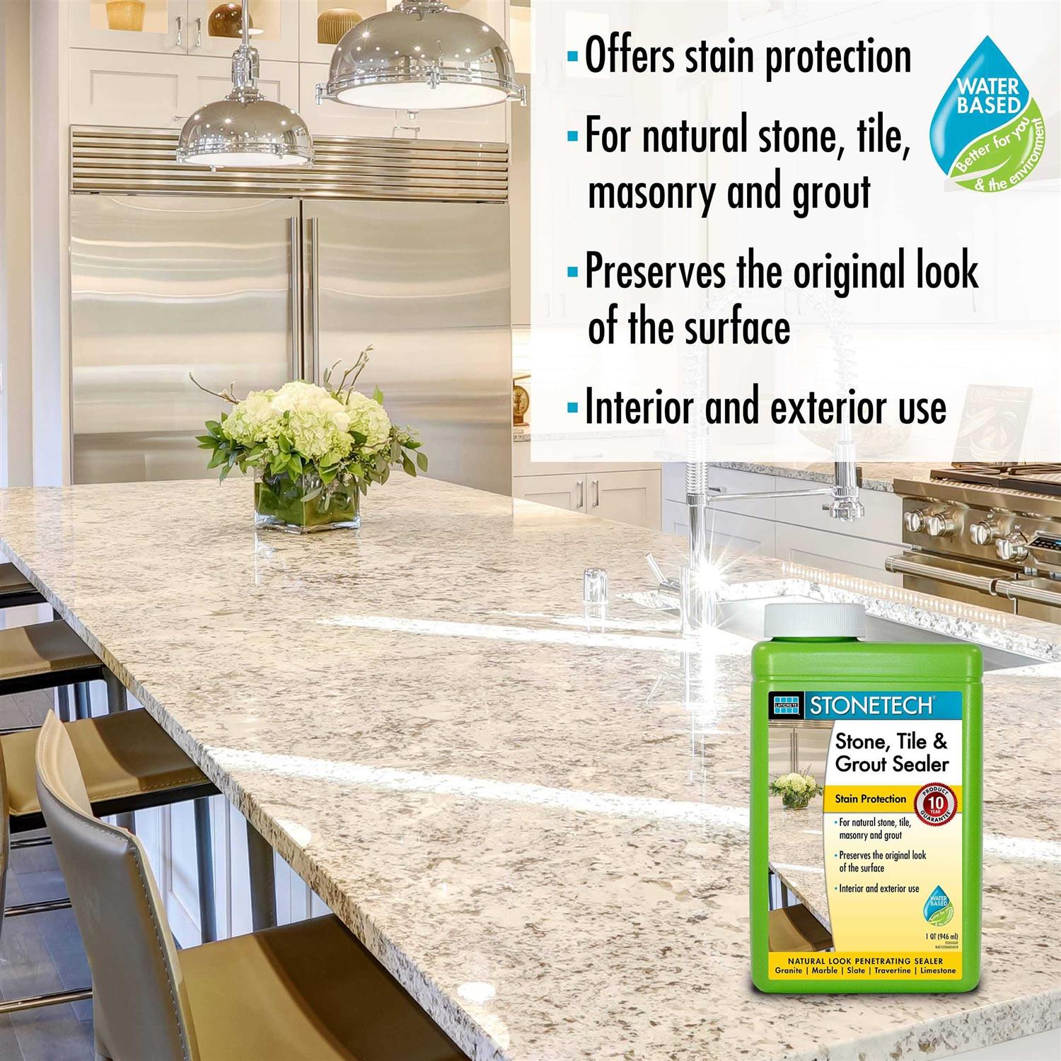Stonetech Stone Tile & Grout Sealer - Cheap Fitting