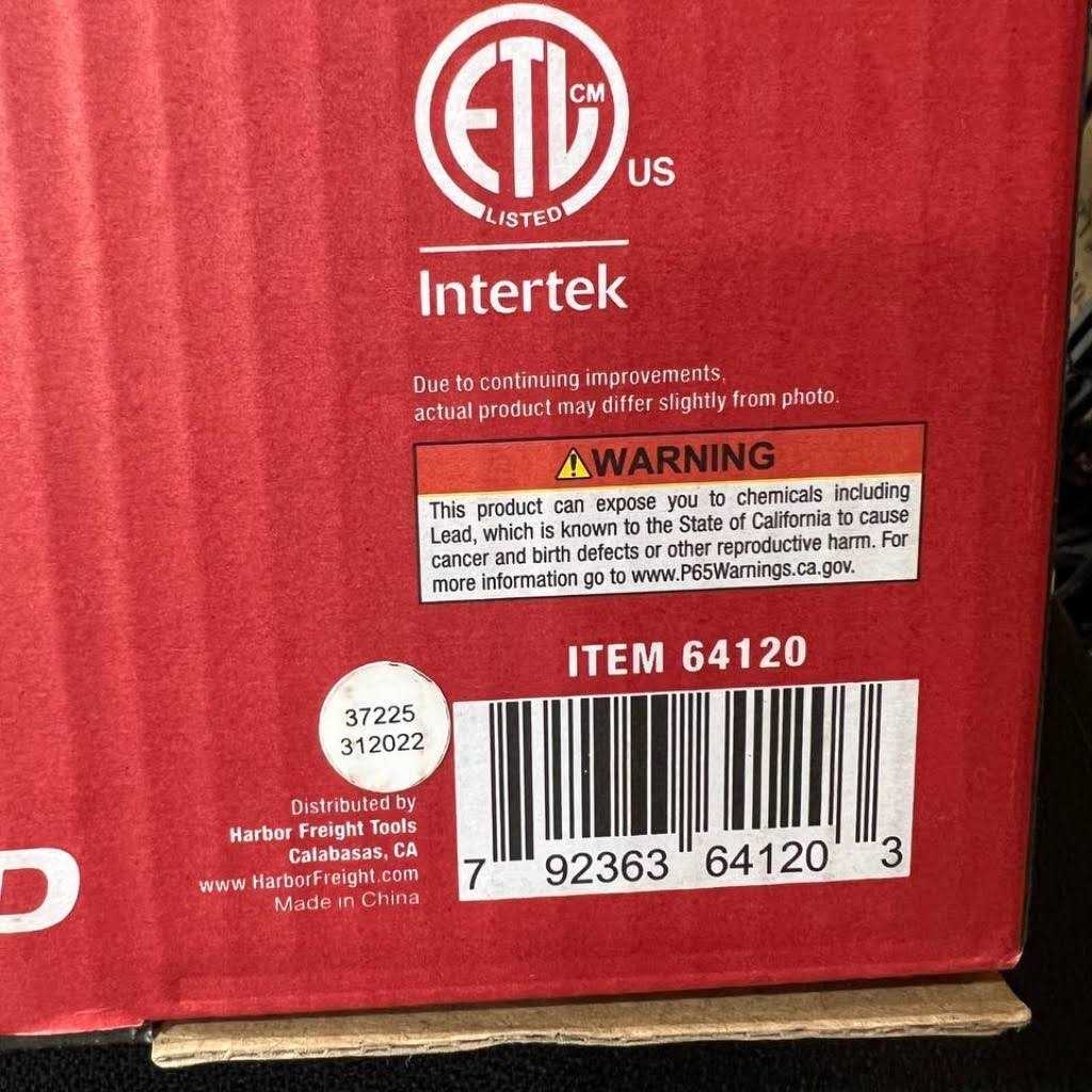 Bauer Tools 1882e-b 1/2 Corded Heavy Duty Impact Wrench - Cheap Fitting