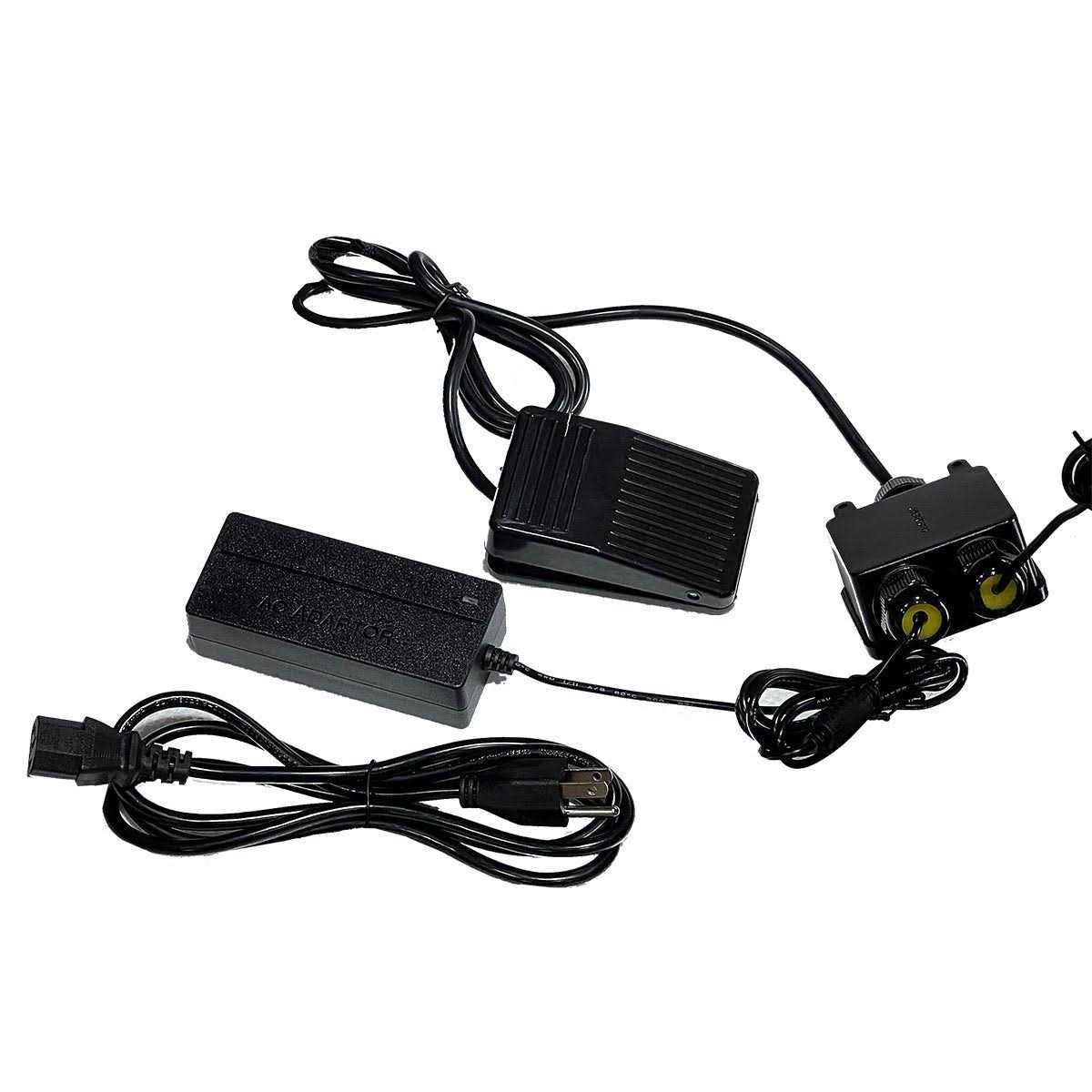 Generic Kl-2068 Portable Plastic Shampoo Unit with Electric Pump with 2 Bucket and Drain Hoses - Cheap Fitting